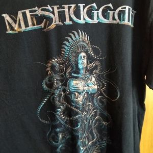 Meshuggah 2016 tour concert metal band tee